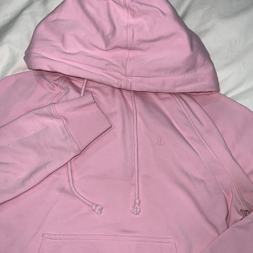 Helmut Lang Pink Hoodie